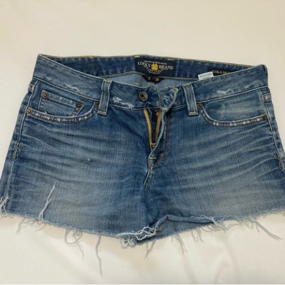 Lucky Brand Lola Jean Shorts - Size 28 - Picture 1 of 4